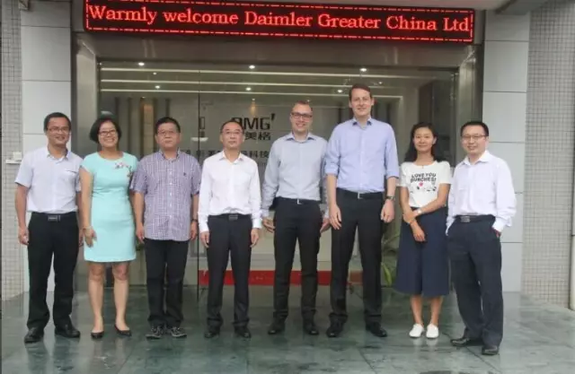 Daimler Greater China visita OMG