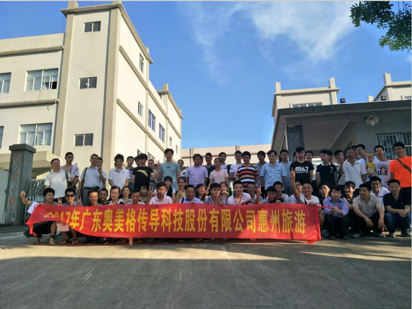 Equipe Huizhou OMG em julho de 2017